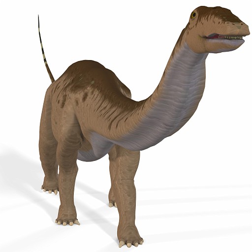 Dino Apato 08 A.jpg - Rendered Image of a DinosaurImage contains a Clipping Path